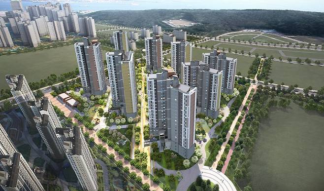 영종국제도시 화성파크드림 2차 주경투시도 (사진=화성파크드림 제공)
