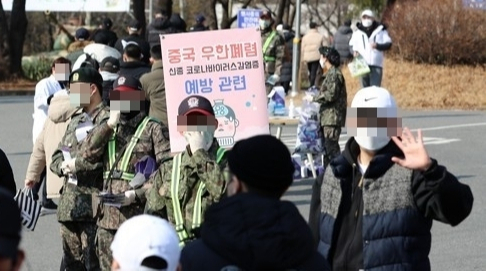 충남 논산 육군훈련소 입구 풍경.(본 기사 내용과 무관) 연합뉴스