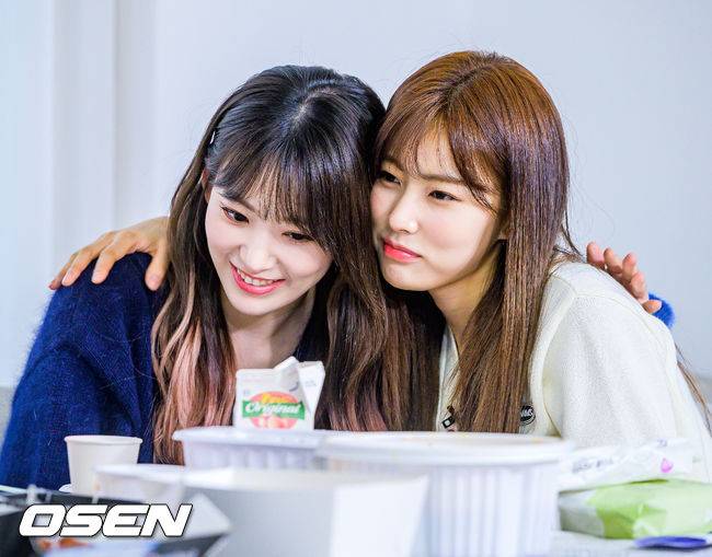 [OSEN=민경훈 기자] 아이즈원 미야와키 사쿠라, 강혜원 스타로드 사진. /rumi@osen.co.kr