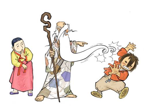 ‘머털도사와 벌레대왕’.  필자 제공