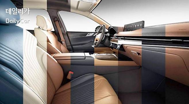 8가지 색상의 내장 컬러