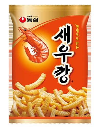 새우깡 봉지 오른쪽 위에 있는 새우가 독도새우, 그 중에서도 도화새우다. [중앙포토]