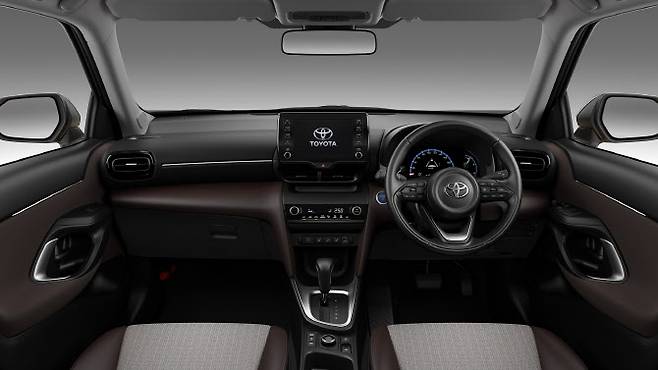 야리스 크로스의 내부 모습 (사진=도요타 공식 홈페이지)