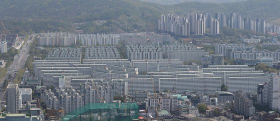 서울 강남의 아파트 단지 모습. ［뉴스1］