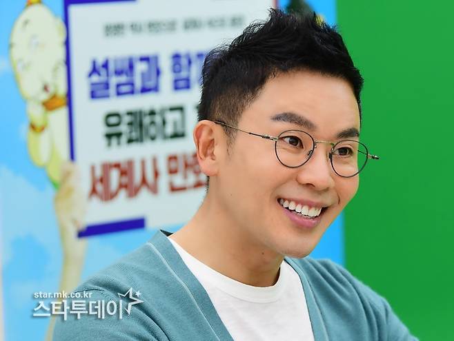 설민석은 DMZ가 가장 기억에 남는다며 통일에 대한 염원을 드러냈다. 사진| 강영국 기자