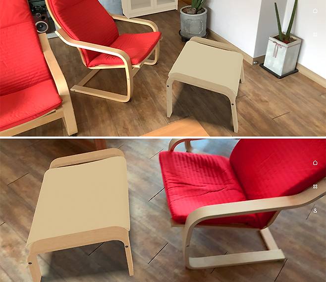 3D 위치 정보를 토대로 한층 완성도 높은 증강 현실을 구현한다. 출처=IT동아