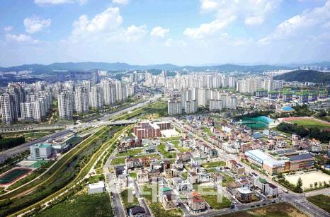대전 유성구 도안신도시 전경. 사진=대전 유성구청 제공