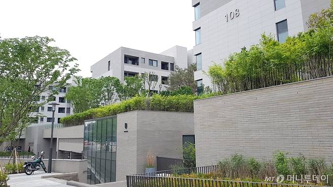 용산구 한남동 '나인원한남' 단지 모습/사진= 박미주 기자