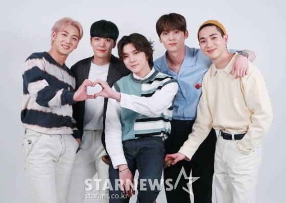 그룹 뉴이스트 AAA 인터뷰 / 사진=이동훈 기자 photoguy@