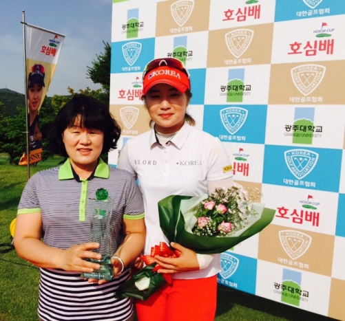 LPGA 투어 멤버 이정은6 프로가 국내 아마추어 대회에서 활약할 때 모습이다. 사진제공=이정은6