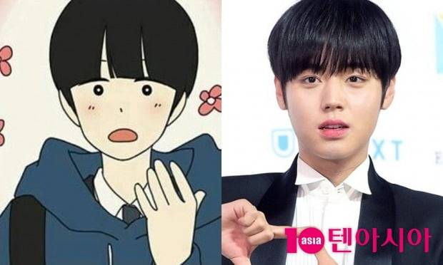 네이버 목요웹툰 '연애혁명' 공주영, 박지훈 / 사진=네이버 '연애혁명' 만화 캡처, 텐아시아DB