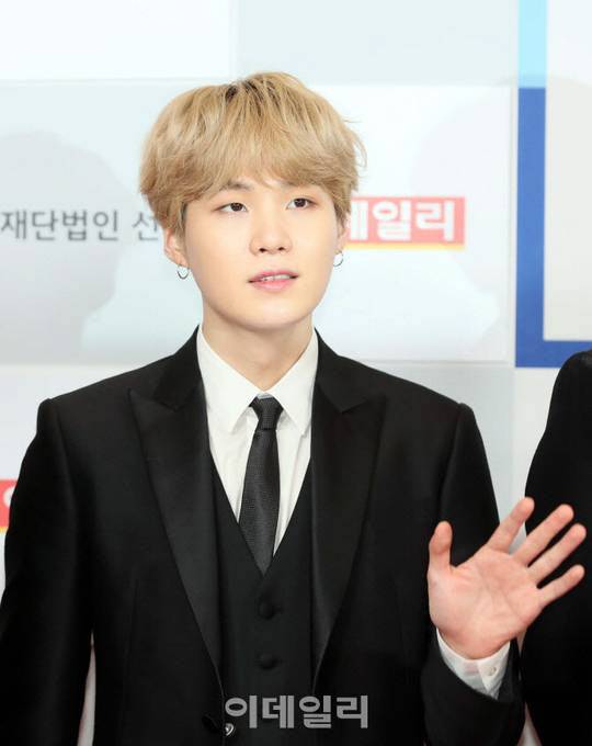 방탄소년단 슈가. 사진=이데일리DB