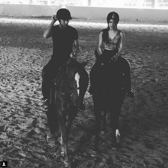 레스터시티 미드필더 파이크 볼키아는 승마를 즐기고 집에서 호랑이를 키우는 '축구 금수저'다. [사진 파이크 볼키아 인스타그램 캡처]