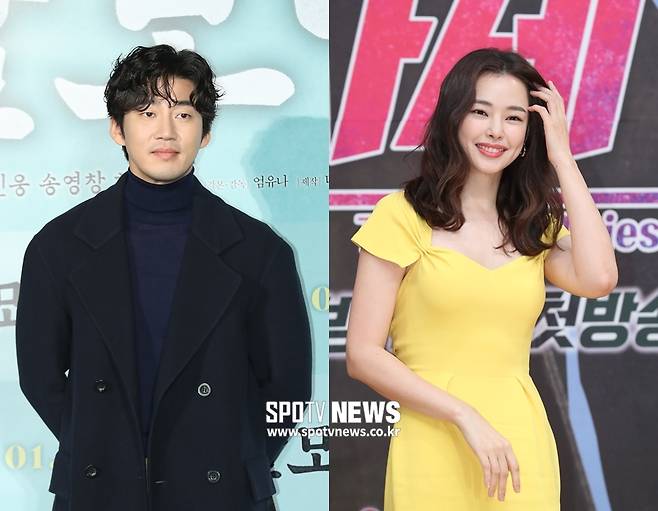 ▲ 윤계상(왼쪽), 이하늬. ⓒ한희재 기자