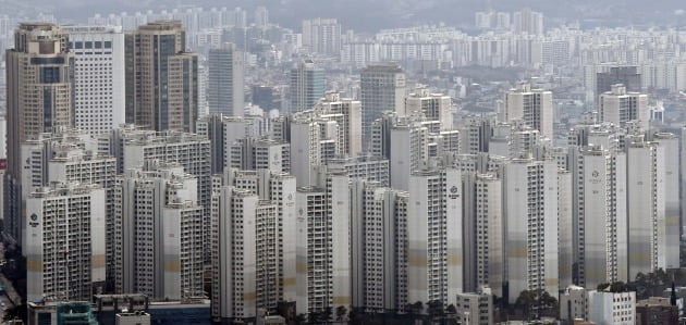 서울 잠실 일대 밀집한 아파트 단지. 한경DB