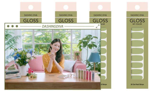 사진 : 데싱디바 글로스 마이컬러 – 올리브