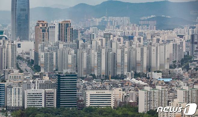 서울 아파트 단지 모습.© News1 이재명 기자