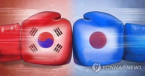 한일 갈등·충돌 (PG) [장현경 제작] 일러스트