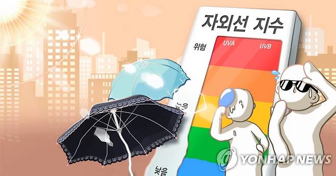 자외선 지수 (PG) [김민아 제작] 일러스트