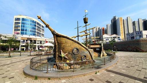 라베니체 난파선 분수