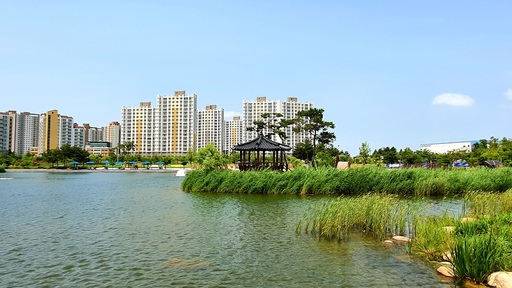 한강신도시 호수공원