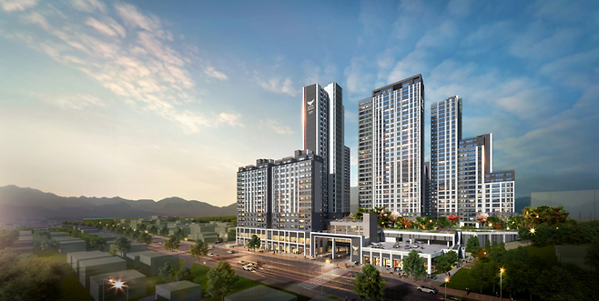 속초 롯데캐슬 인더스카이 석경투시도 [사진= 롯데건설]