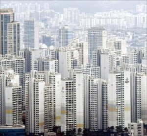 잠실 아파트 밀집지역 전경. /사진=한경DB