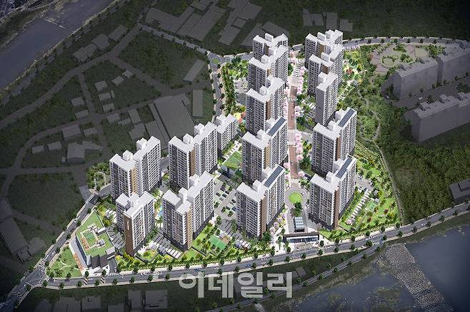 쌍용 더 플래티넘 광주 조감도(사진=쌍용건설 제공)