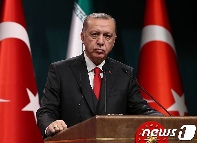 레제프 타이이프 에르도안 터키 대통령 <자료사진> © AFP=뉴스1 © News1 우동명 기자