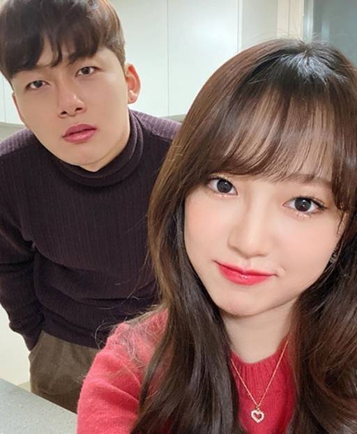 송대익(왼쪽)과 이민영. 이민영 인스타그램 캡처