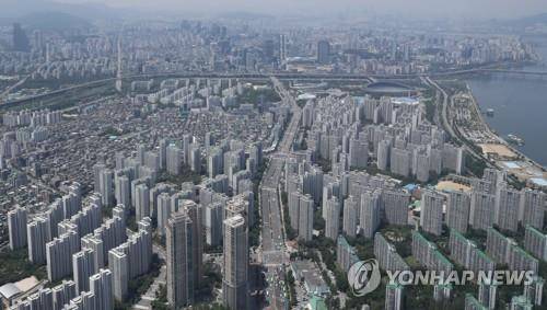 서울 송파구 잠실 일대 아파트 단지 [연합뉴스 자료사진]
