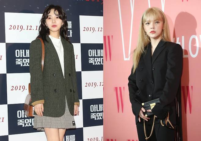 아이돌 그룹 AOA 출신 배우 권민아가 4일 “감정을 스스로 참지 못하고 많은 사람들에게 피해를 준 점 죄송하다”며 사과했다. 권민아는 앞으로 지민과 관련된 일을 언급하지 않겠다고 말했다. 사진은 AOA 출신 권민아(왼쪽)와 지민(오른쪽). /사진=뉴스1