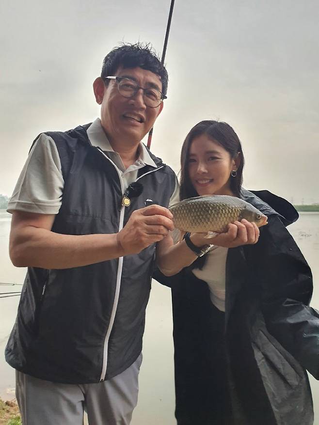 채널A ‘도시어부2’ 이경규(왼쪽)와 조정민(사진=루체엔터테인먼트)