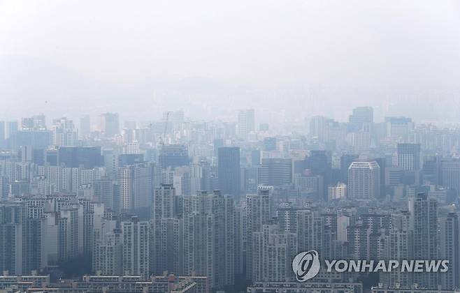 서울 강남구 대치동 일대 아파트 단지 [연합뉴스 자료사진]