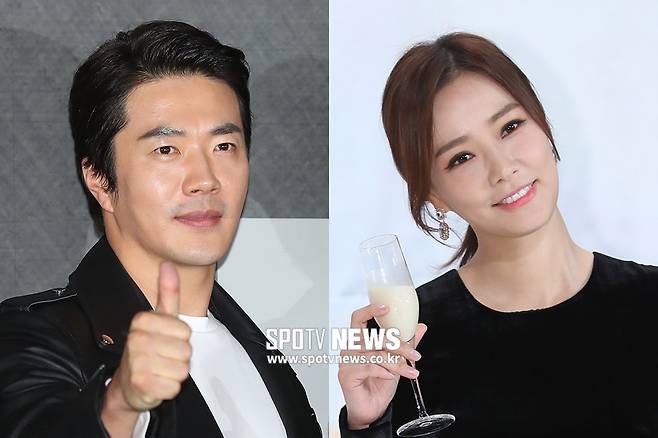 ▲ 권상우와 손태영(왼쪽부터). 출처ㅣⓒ곽혜미 기자
