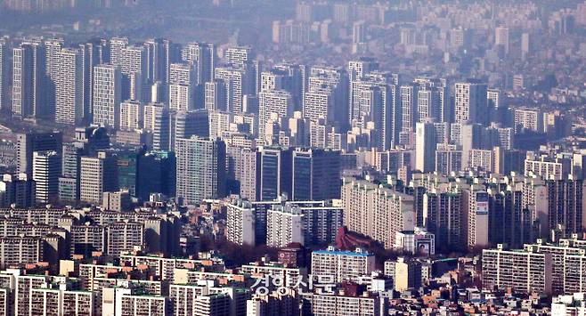 서울 강남·송파 일대 아파트 / 김기남 기자