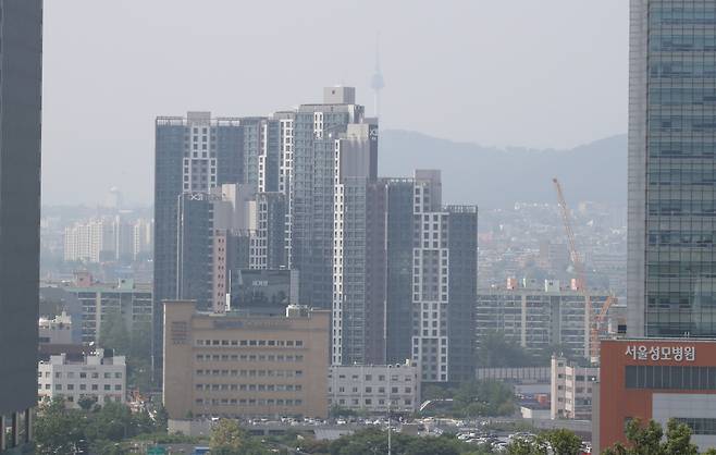 지난 10일 서울 서초구 반포동 아파트 일대 [연합뉴스]