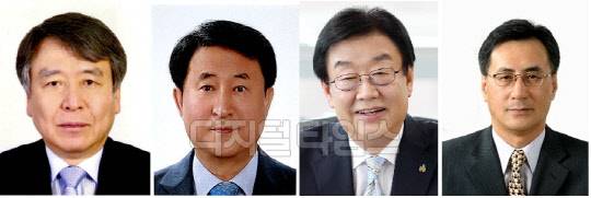 왼쪽부터 구교형 DB그룹 경영기획본부장 부회장, 이성택 DB생명 부회장 겸 DB금융연구소 부회장, 김정남 DB손해보험 대표이사 부회장, 최창식 DB하이텍 대표이사 부회장. 



DB그룹 제공