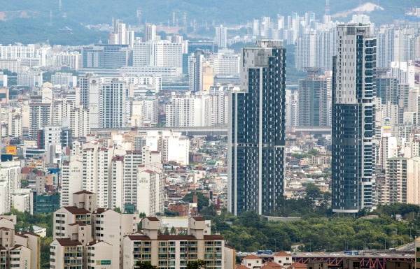 서울 성동구 일대 아파트 단지의 모습. 연합뉴스