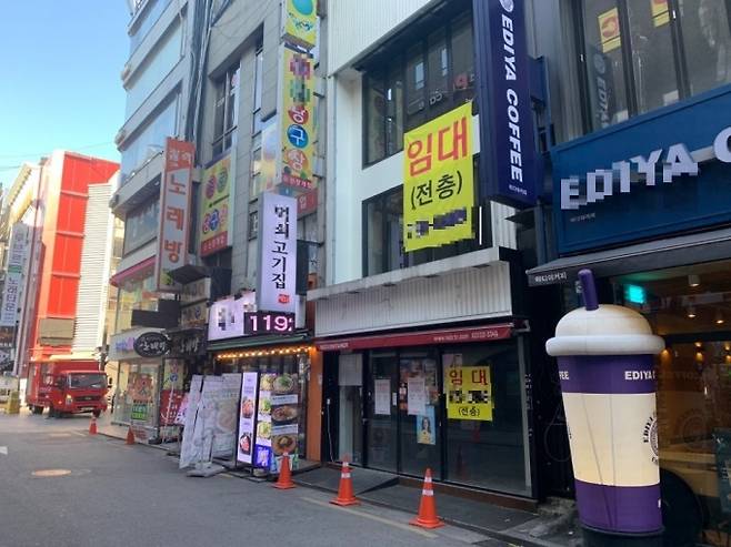 종각 젊음의거리 상가 전경. [상가정보연구소]