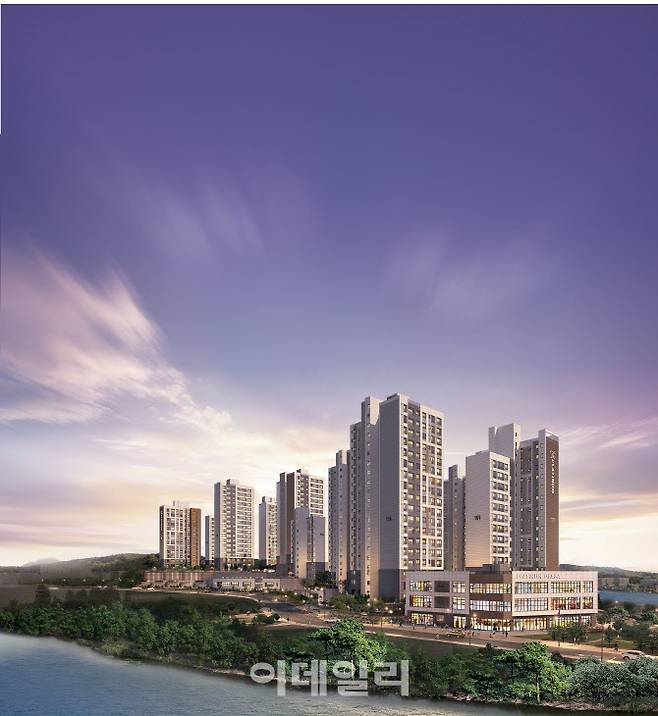 쌍용 더 플래티넘 광주 조감도. (사진=쌍용건설)