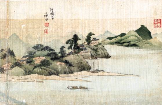 조선시대 겸재 정선(1676~1759)은 진경산수화의 대가다. 우리 산하의 진면목을 화폭에 담았다. 겸재는 한강과 한양 일대를 그린 ‘경교명승첩’(보물 1950호)을 남겼다. 총 33장 그림 중에 20여 점이 한강을 소재로 했다. 300여 년 전의 압구정 풍경이다. [사진 간송문화재단]