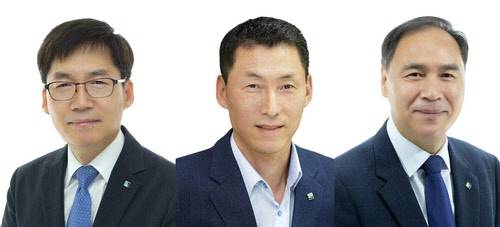 기업은행 신임 부행장(왼쪽부터 김형일, 장민영, 조봉현). IBK기업은행