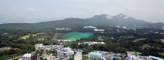 태릉골프장 전경. [연합]