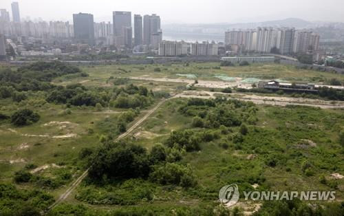 서울 용산 정비창 부지 [연합뉴스 자료사진]