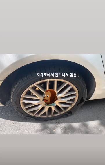 /사진=박지영 아나운서 인스타그램 스토리 캡처