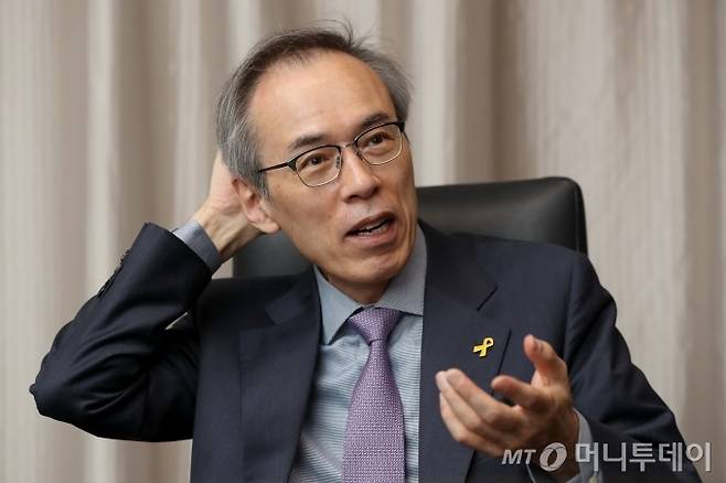 주진형 열린민주당 최고위원./ 사진=이기범 기자 leekb@