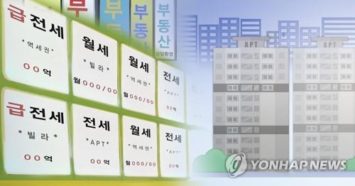 전세·월세(PG) [연합뉴스 자료사진]
