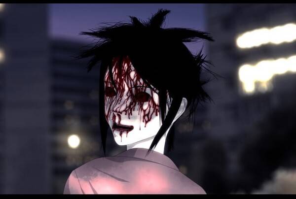 공포웹툰에 플래시 효과를 가미한 시도로 화제를 불렀던 ‘호랑’ 작가의 2011년 작품 <봉천동 귀신>. 사진 네이버웹툰 제공