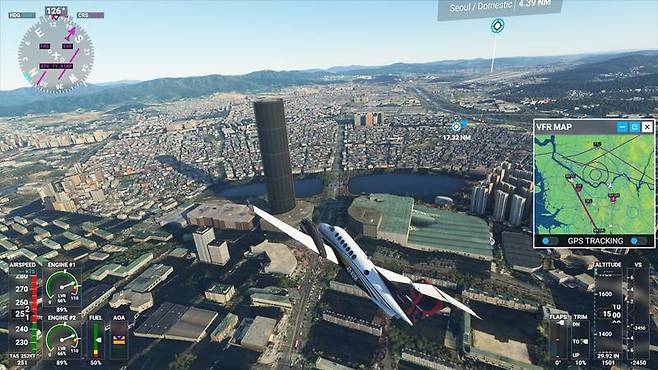 제2 롯데월드로 추정되는 건물